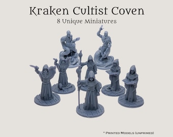 REAPER Kraken Tabletop Game - Fantasy Miniature Wargame, Plastic Model