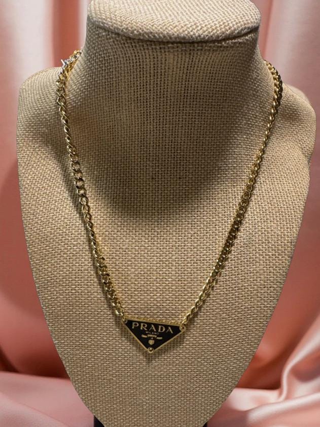 Prada chain necklace - Etsy 日本