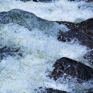 Landscape Photography | Rushing River | Digital Download | Art Print | Water Photography