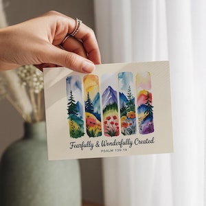 Christian Printable Card Bible Verse Greeting Card Faith Encouragement Scripture Art Inspirational Note Cards Digital Christian Stationery