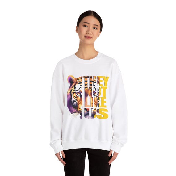 LSU Crewneck Sweatshirt Etsy UK