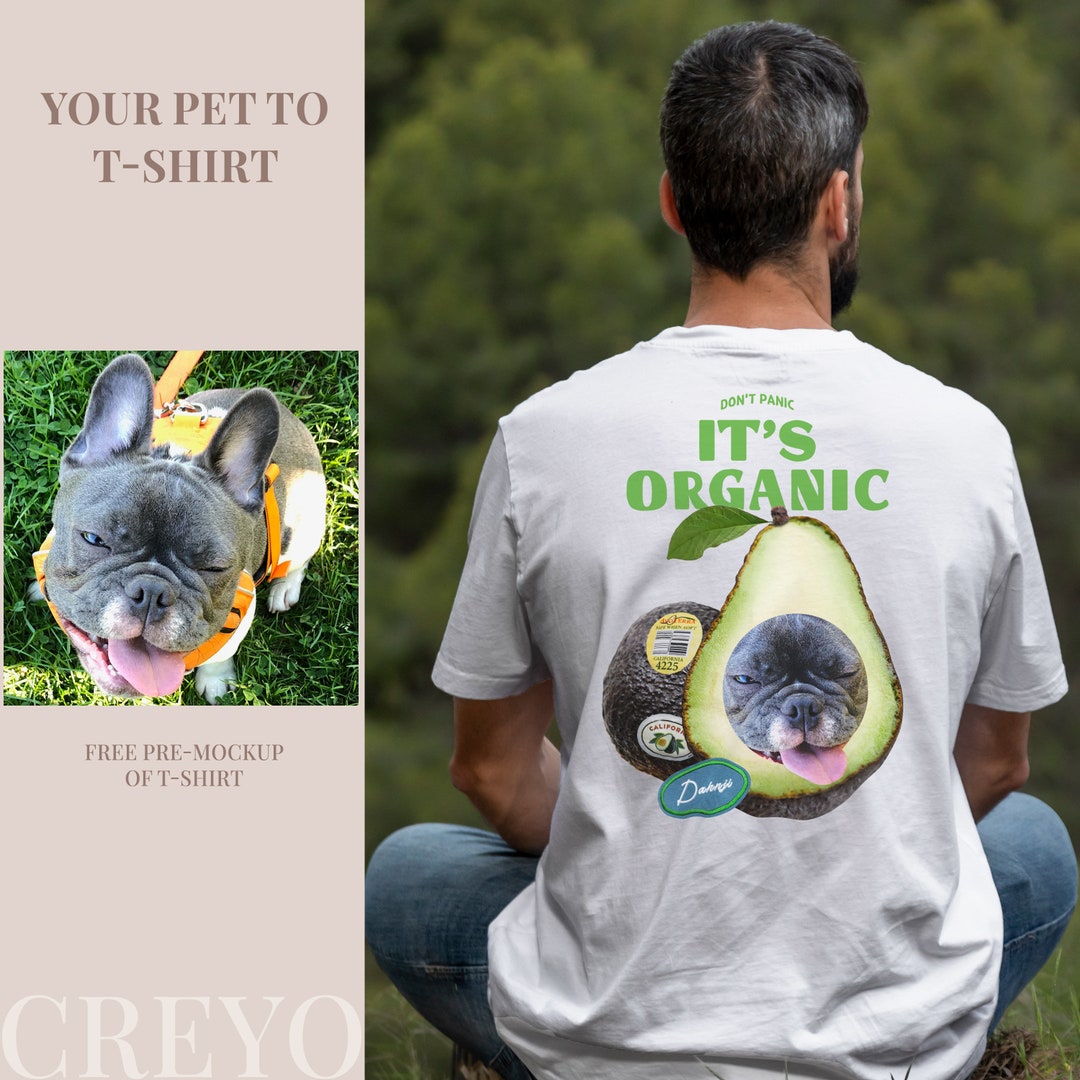 Personalized Pet Tshirt Pet Photo Tshirt for Pet Lover Gift Etsy