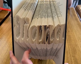 Folded Book Art