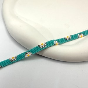 Miyuki Bracelet: Unique Handmade Beaded Design, Ideal Gift for Woman, Her