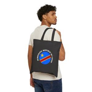 Free Congo | DR Congo Tote Bag | Democratic Republic of Congo | Human Rights | Social Justice Accessories | Africa