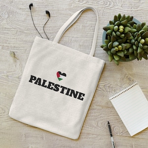Palestine Tote Bag | Palestinian Bag | Free Palestine Bag | Palestine Protest | Support Palestine