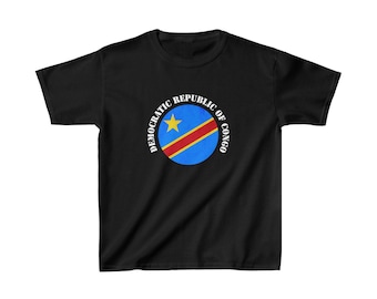 Carte De Vœux For Sale Avec L'œuvre « Drapeau De La République Démocratique Du Congo (RDC) » De L'artiste MrCsStores