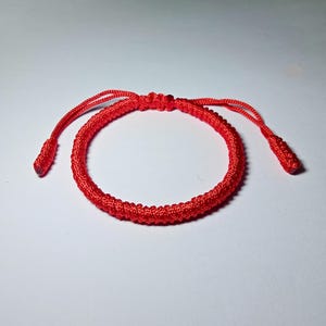 Bracelet de protection rouge | Bracelet bouddhiste unisexe | Bracelet tibétain