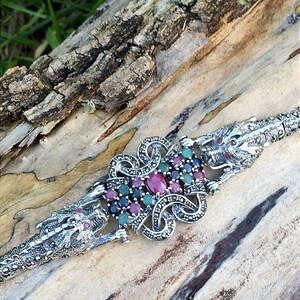 Bracelet En Argent Magnifique – Occasion, Fantaisie, Fabriqué En France