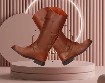 Riding Boots, Handmade Horse Riding Shoes, Real Leather Shoes, Men's Riding Boots, Equestrian Shoes, Motor Cycle Shoes, Gift For Him