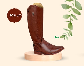 Riding Boots for Men, Long Riding Boots, Men Tall riding Boots, Footwear Riding Boots, Leather Long Boots