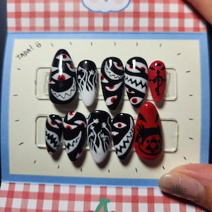 Full Metal Alchemist Anime/Manga Pride Press-On Nails