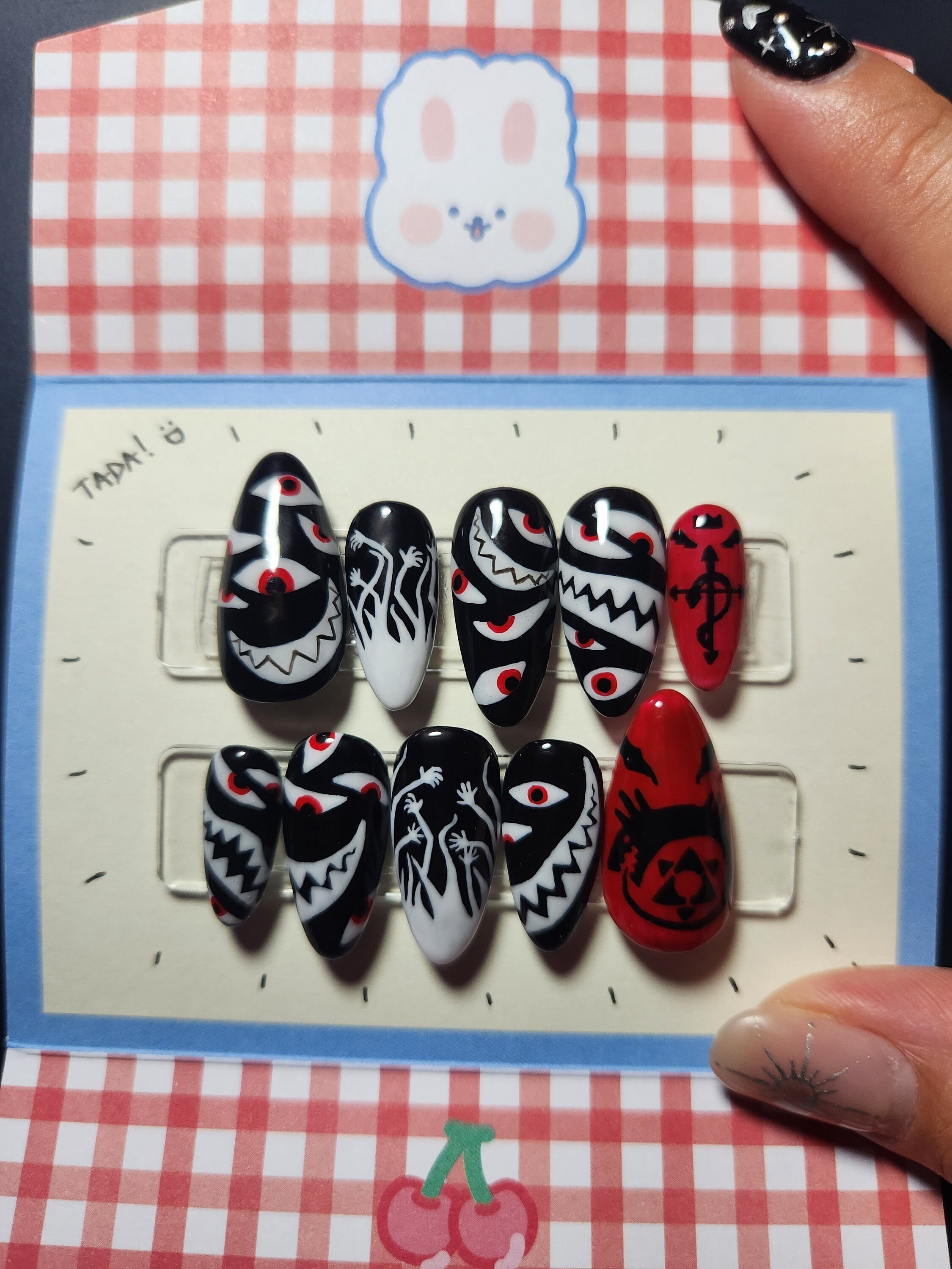 Full Metal Alchemist Anime/manga Pride Press-on Nails