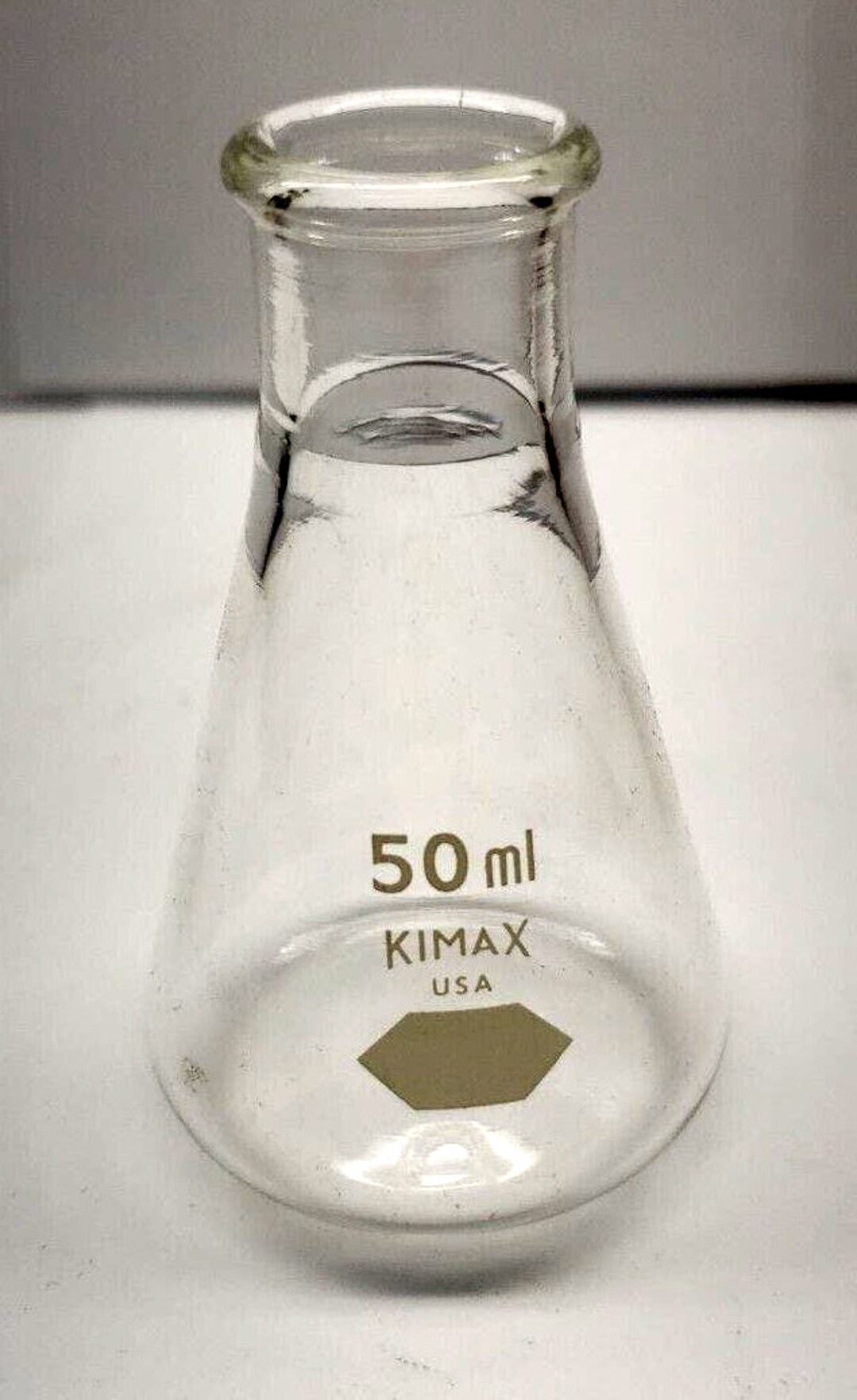 Flacon Erlenmeyer Kimax 4L En Verre Borosilicate #26500 - Neuf, Fabriqué Aux États-Unis, Pour Laboratoire