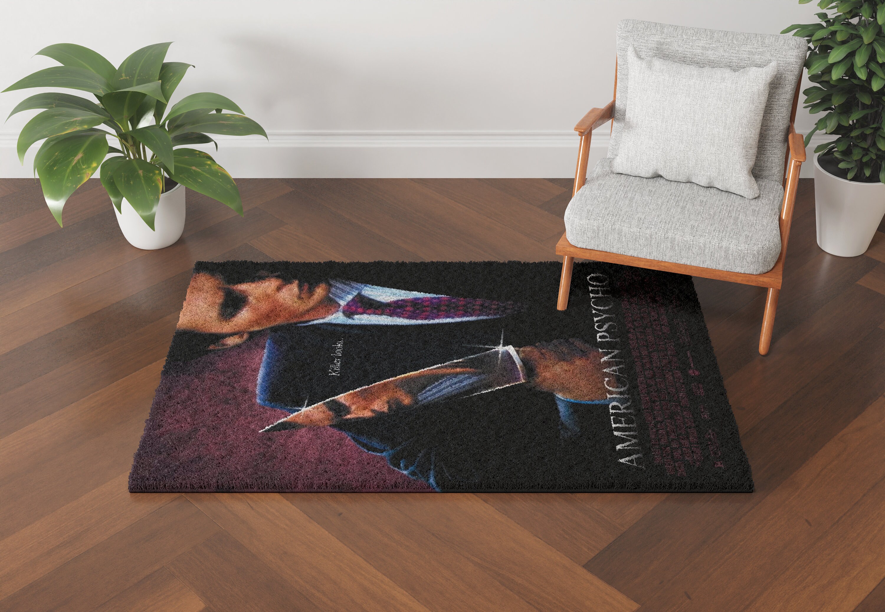 American Psycho Movie Inspired Rug 120x80cm Ultimate Sigma - Etsy