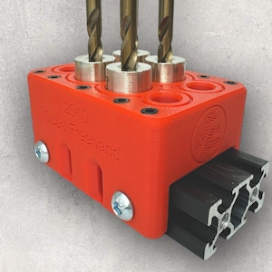 2040 Quad Freehand Drilling Jig V2