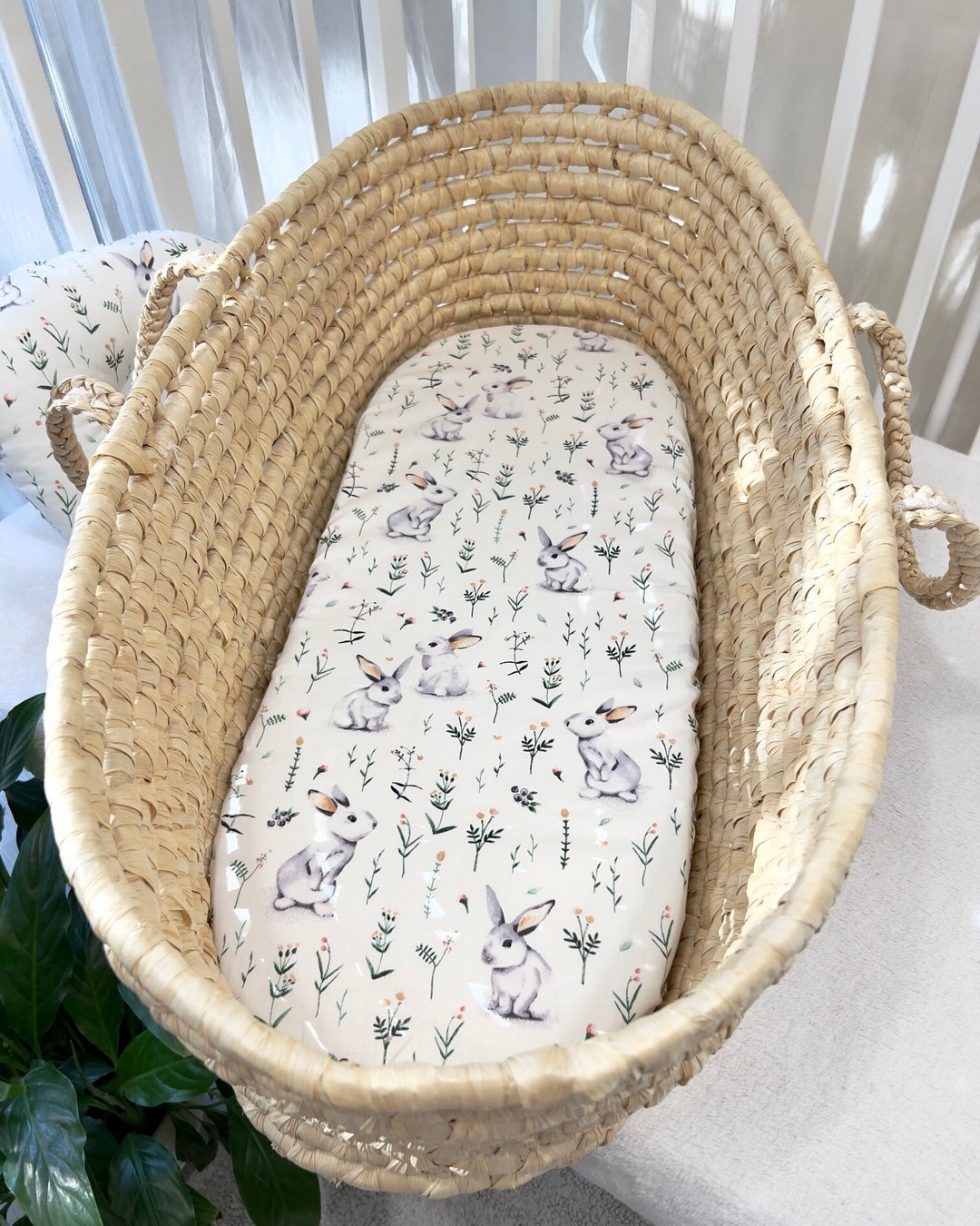 Mini Crib Fitted Sheet Cot Sheet Kids Bed Cotton Elastic Etsy