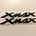 Yamaha Xmax Black 3D Badge Logo Stickers Graphics Decals Emblem X Max ...