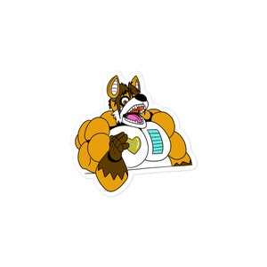 Wanna Arm Wrestle? Sticker