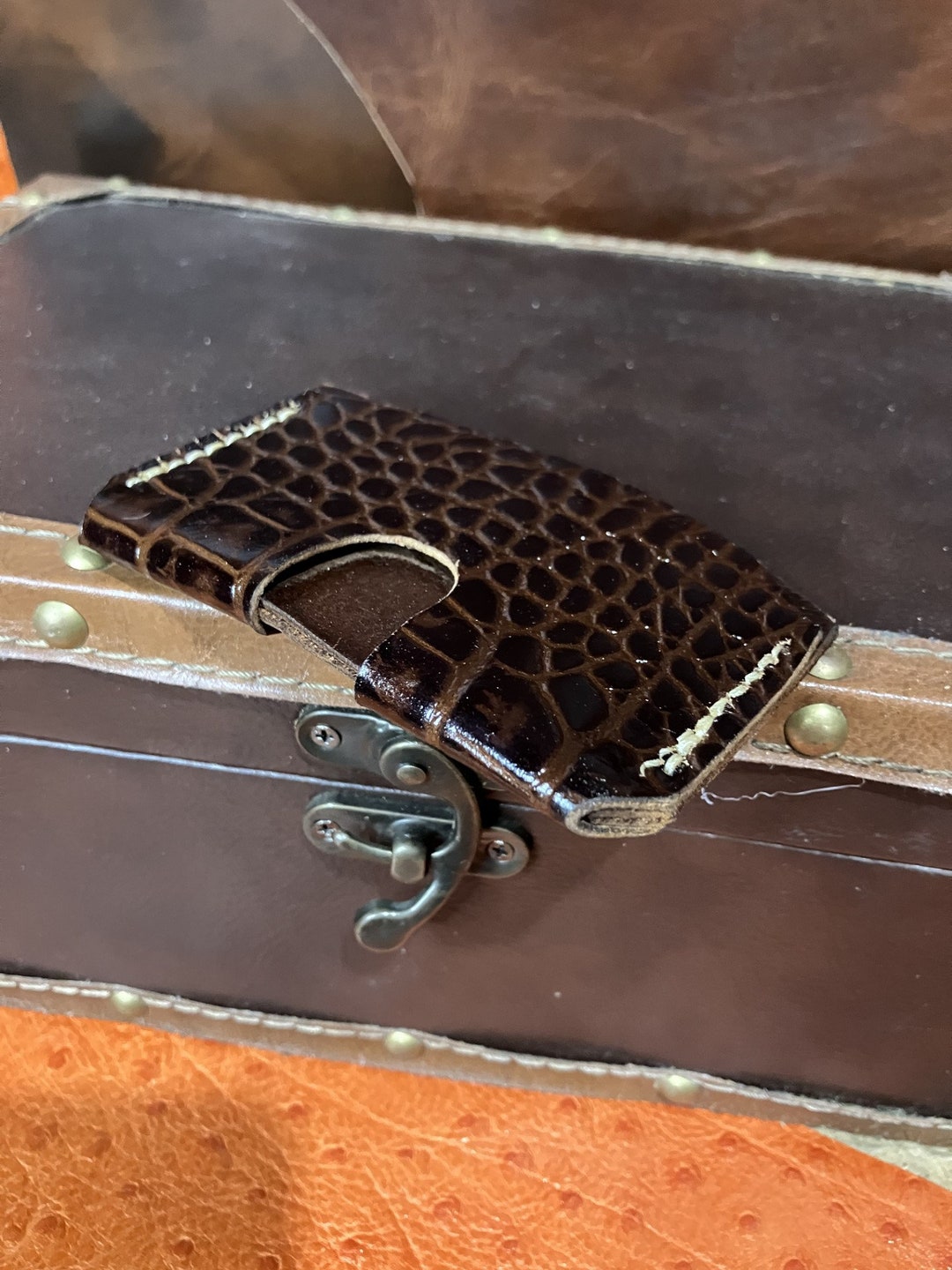 Gator Press Wallet Etsy