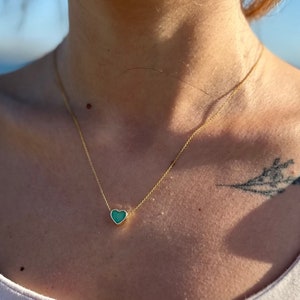 Red store emerald necklace