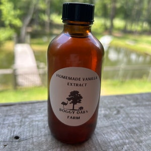 Homemade vanilla extract