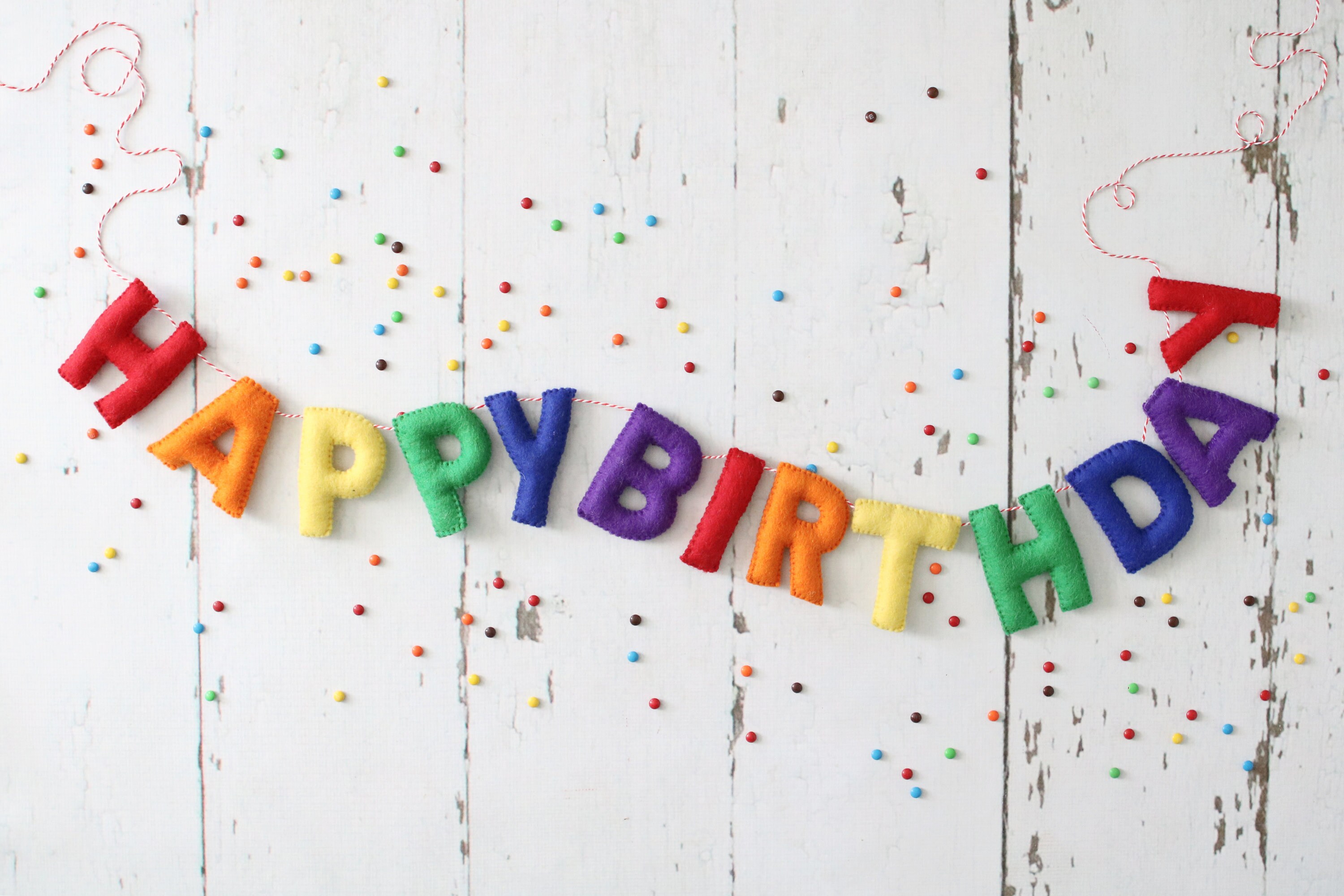 Happy Birthday Banner, Felt Birthday Banner, Reusable Birthday Banner ...