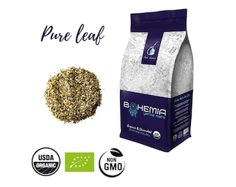 USDA Organic Yerba Mate Tea: Unsmoked, High Caffeine Energy (1 LB)