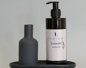 Flüssighandseife Lavendel (250ml) - natürlich und pflegende Seife -  LABIOMI