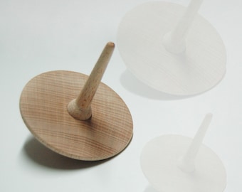 Wooden spinning top, handmade, hand turned, wooden game, handcrafted!