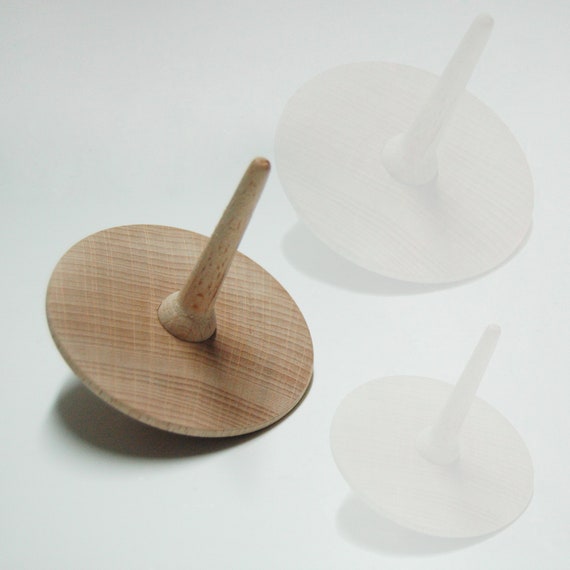 TOYANDONA Set De 10 Peonzas De Madera Sin Pintar – Manualidades DIY Para Colorear Y Decorar, Ideal Para Fiestas Infantiles Y Actividades Creativas