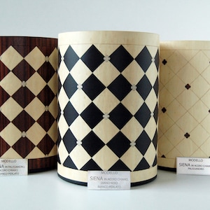 Cremation urns in light maple and rosewood wood for human ashes and funeral urn for pets Siena 1 model image 5