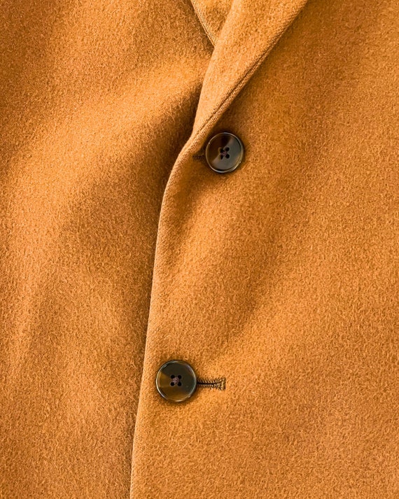 Vintage 1990s Camel Cashmere Blazer - image 2