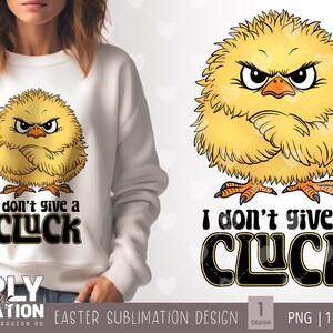 Me importa un bledo / Diseño de pollo divertido / Humor para adultos / Sublimación PNG