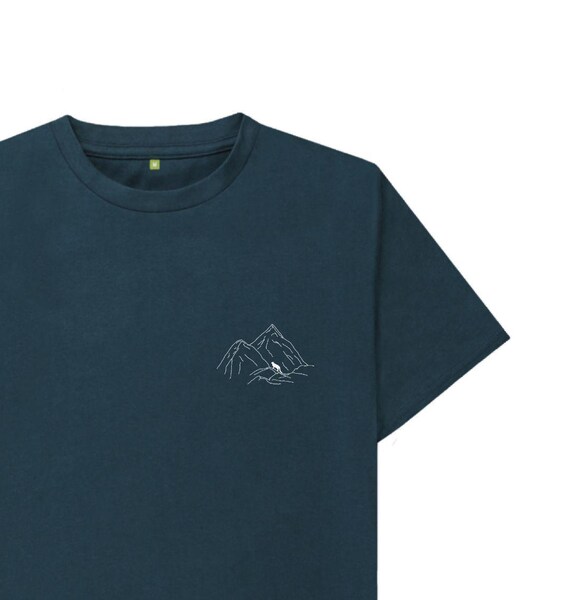 Summiting Snow Leopard Sustainable T-shirt