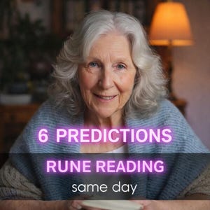 Same Day Rune Reading: 6 specifieke toekomstvoorspellingen, runecasting paranormaal lezen (pdf-rapport)