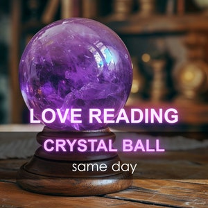 Same Day Crystal Ball Love Reading: UK Psychic Future Insight, helderziende relatievoorspelling, tarotkaart waarzeggerij Romantiek, medium lezen