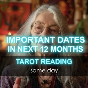 Same Day 12-Month Psychic: UK Forecast of Key Dates, Future Events Prediction, Yearly Highlights Insight, Important Best Tarot Divination