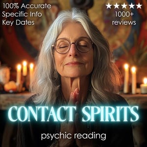Same Day Contact Spirits Paranormale lezing: medium talk with Ghost, Spiritual Medium Guide Connect, tarotkaart Nauwkeurige liefdesfamilievraag