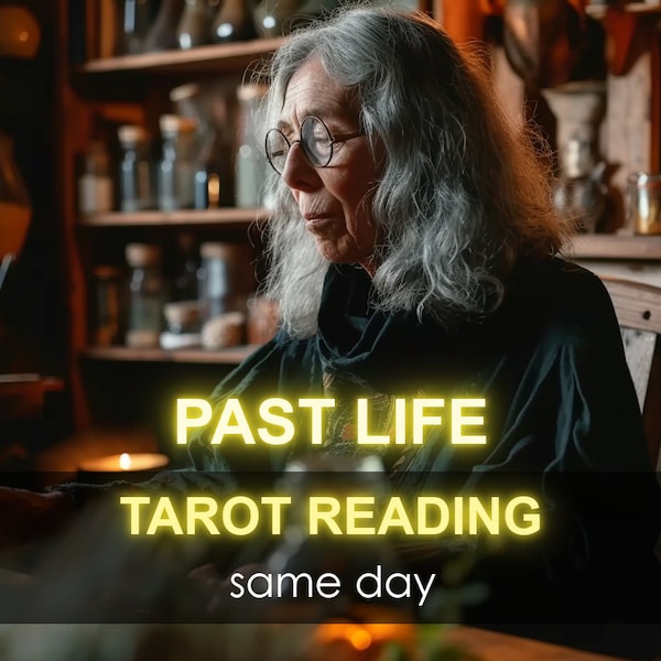 Same Day Past Life Tarot Reading: Uncover Ancient Memories, Psychic Reincarnation Question Answer, Mystic Medium Reader, Divination Card UK