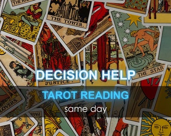 Same Day Decision Help Tarot, Psychic Reading, UK Choice Clarity, Future Path Prediction, Me Decide Card, Medium Divination Best Cheap Hour