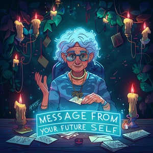 Lectura psíquica del mensaje futuro del mismo día: Predicción futura Clarividente, Lectura espiritual de cartas del tarot medio psíquico, Pregunta de adivinación