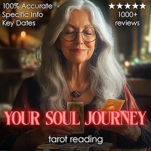 Lectura de tarot del mismo día sobre el viaje de tu alma: cuál es tu destino, predicciones futuras, descripción general del alma de vidas pasadas de un médium psíquico, significado del amor