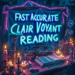 Lectura clarividente rápida y precisa el mismo día: Predicción de clarividencia Adivinación psíquica, Lector de cartas del Tarot Medio espiritual, Adivino rápido