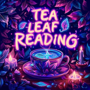 Lectura de hojas de té el mismo día: Predicción clarividente media psíquica, lector de hojas de té, adivinación de cartas del tarot Lectura de heces de té psíquica precisa