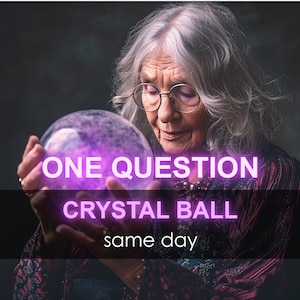 Lectura de la bola de cristal el mismo día: Pregunta Respuesta psíquica, Predicción de carrera amorosa futura, Adivinación de cartas del Tarot, Mejor lector clarividente del Reino Unido