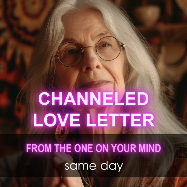 Liebesbrief am selben Tag kanalisiert: UK Psychic Schreibt das Herz Ihrer Geliebten, personalisierte Twin Flame Nachricht, romantische Beziehungsvorhersage