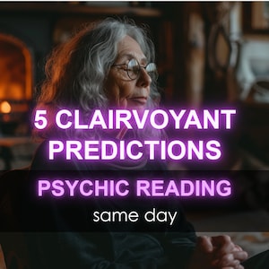 Gleicher Tag 5 hellsichtige Voraussagen: UK Psychic Zukunftsvorhersage Lebenserwartung Tarot Karte Medium Lesen, Liebe Beziehung Karriere Geld UK