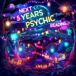 Lectura psíquica el mismo día en los próximos 5 años: Predicciones psíquicas medianas, adivinación clarividente de pronóstico a largo plazo, lector de cartas del tarot sin herramientas