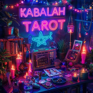 Gleicher Tag Kabbalah Tarot-Lesung: Kabbala Vollkarte Hellsichtig Wahrsagen Baum des Lebens Leser, Liebe Karriere Geld Zukunft Tarot Psychic Medium